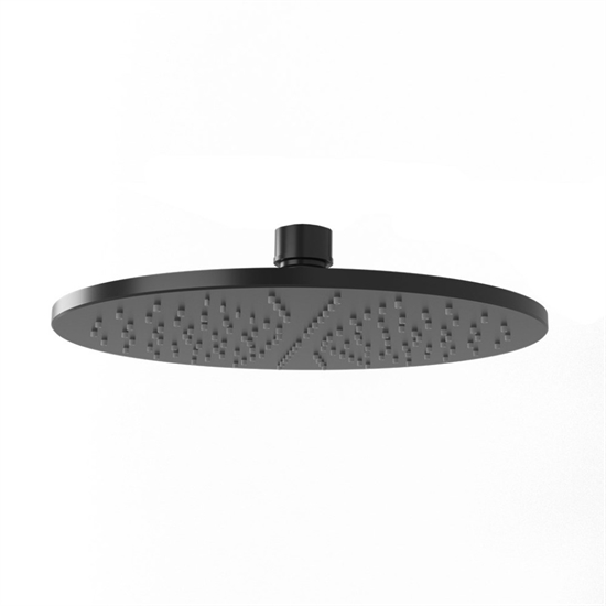 Верхний душ Paini 250 мм, круглая, черный матовый PVD - фото 7548