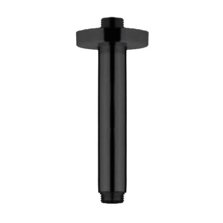 Потолочный крепеж для душа 150 мм. круглый Paini, черный матовый - фото 8543