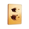 Смеситель для душа Paini Morgana встраиваемый с термостатом, золото PVD - фото 10423